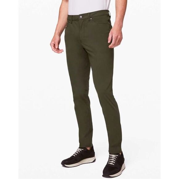 Lululemon ABC Pant Slim *Warpstreme 32"
Dark Olive Sz 30 - Picture 1 of 7